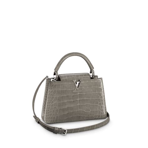 louis vuitton capucines alligator|Capucines BB Crocodilien Brillant .